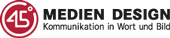 Logo: 45 Grad - Mediendesign GmbH